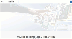 Desktop Screenshot of makintech.com