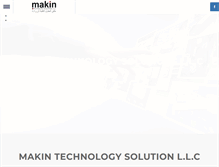 Tablet Screenshot of makintech.com